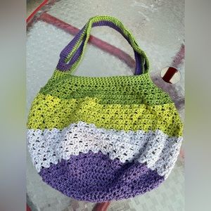 New handmade cotton market bag!